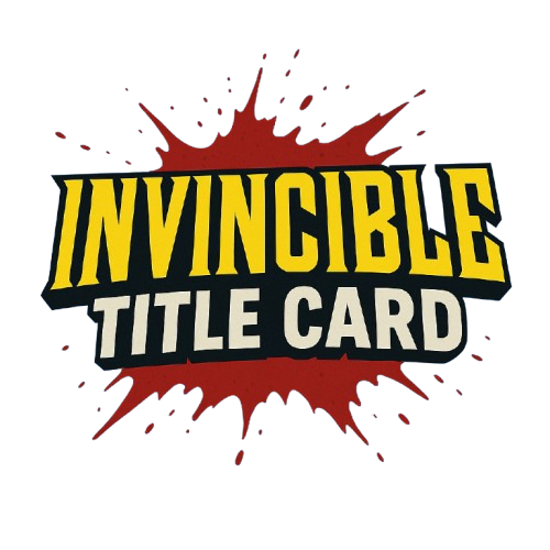 Invincible Title Card Generator Logo