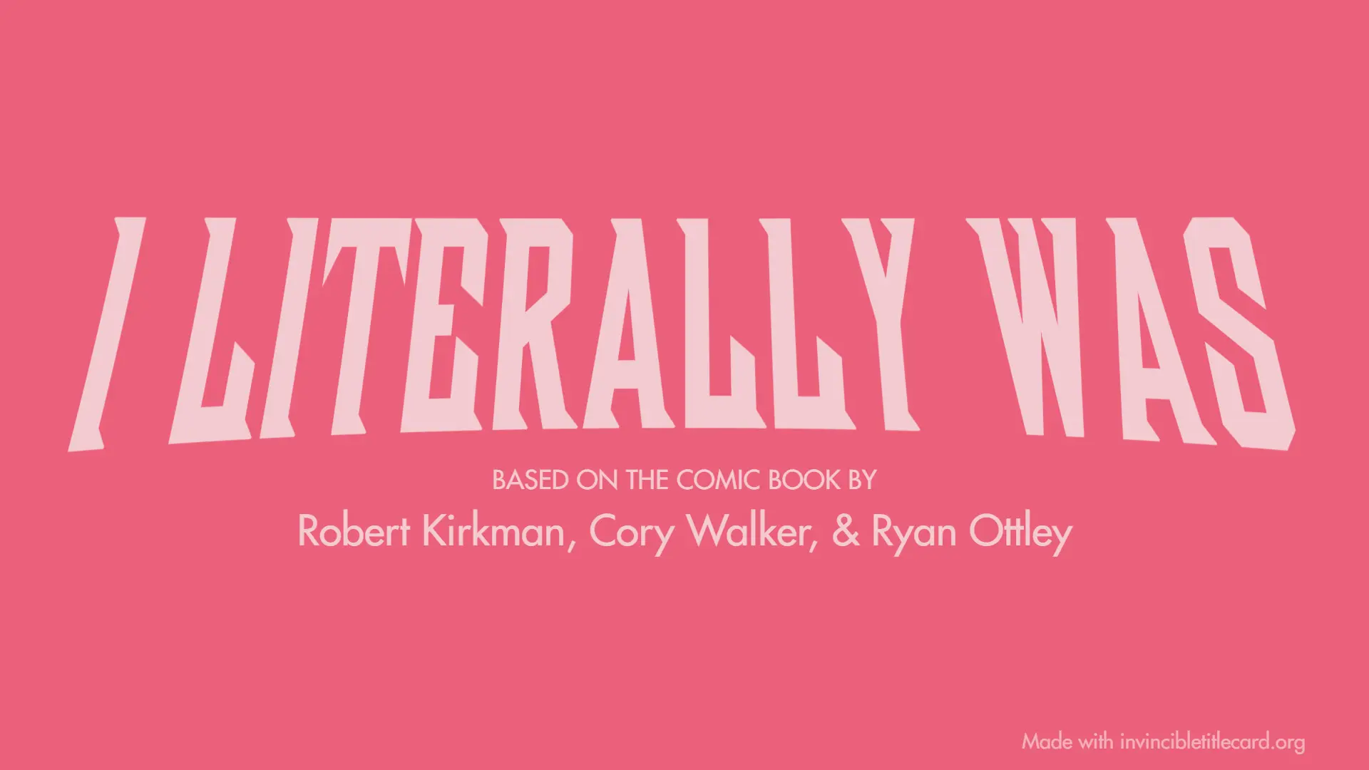Title Card Example 4