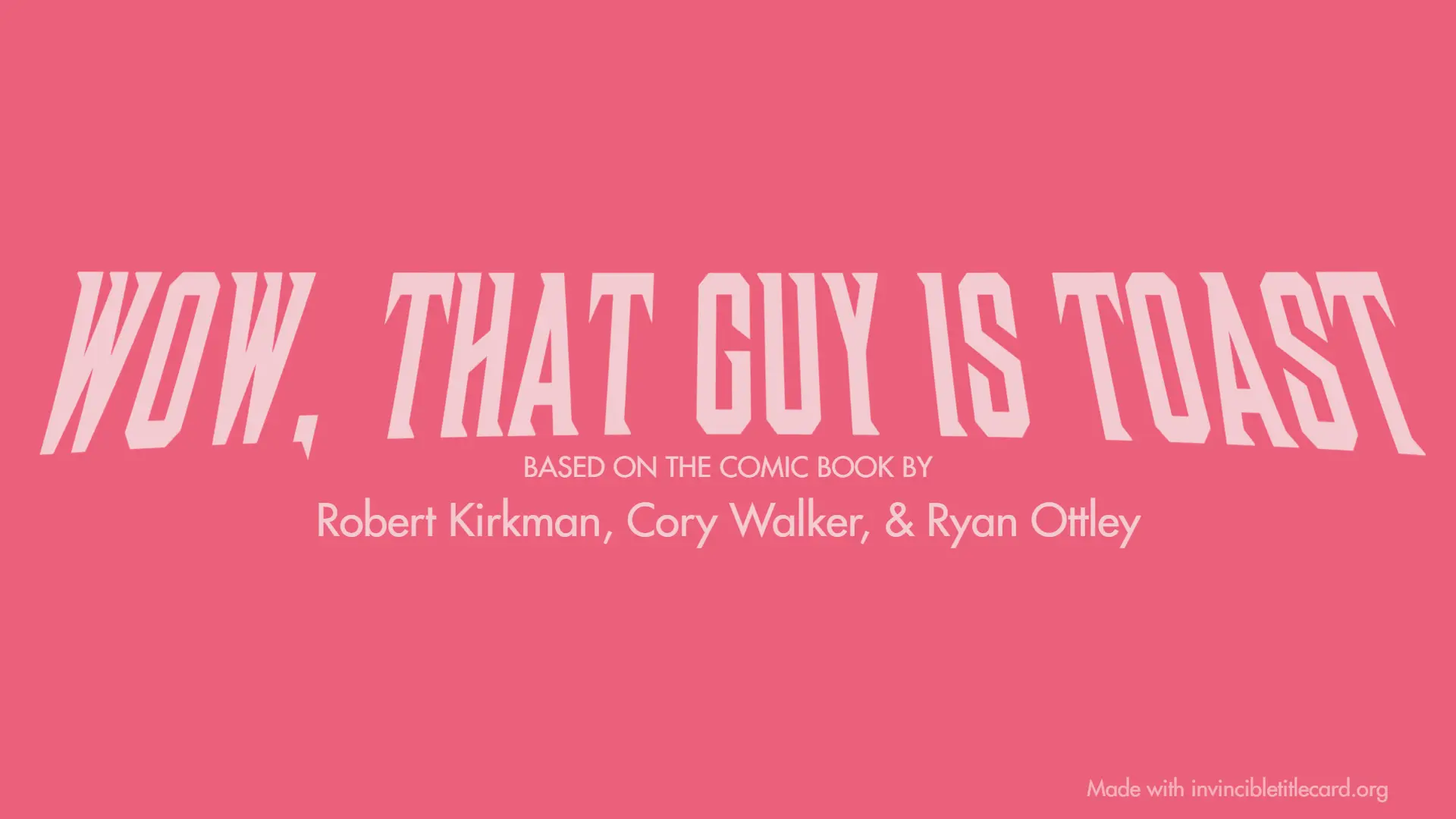 Title Card Example 2